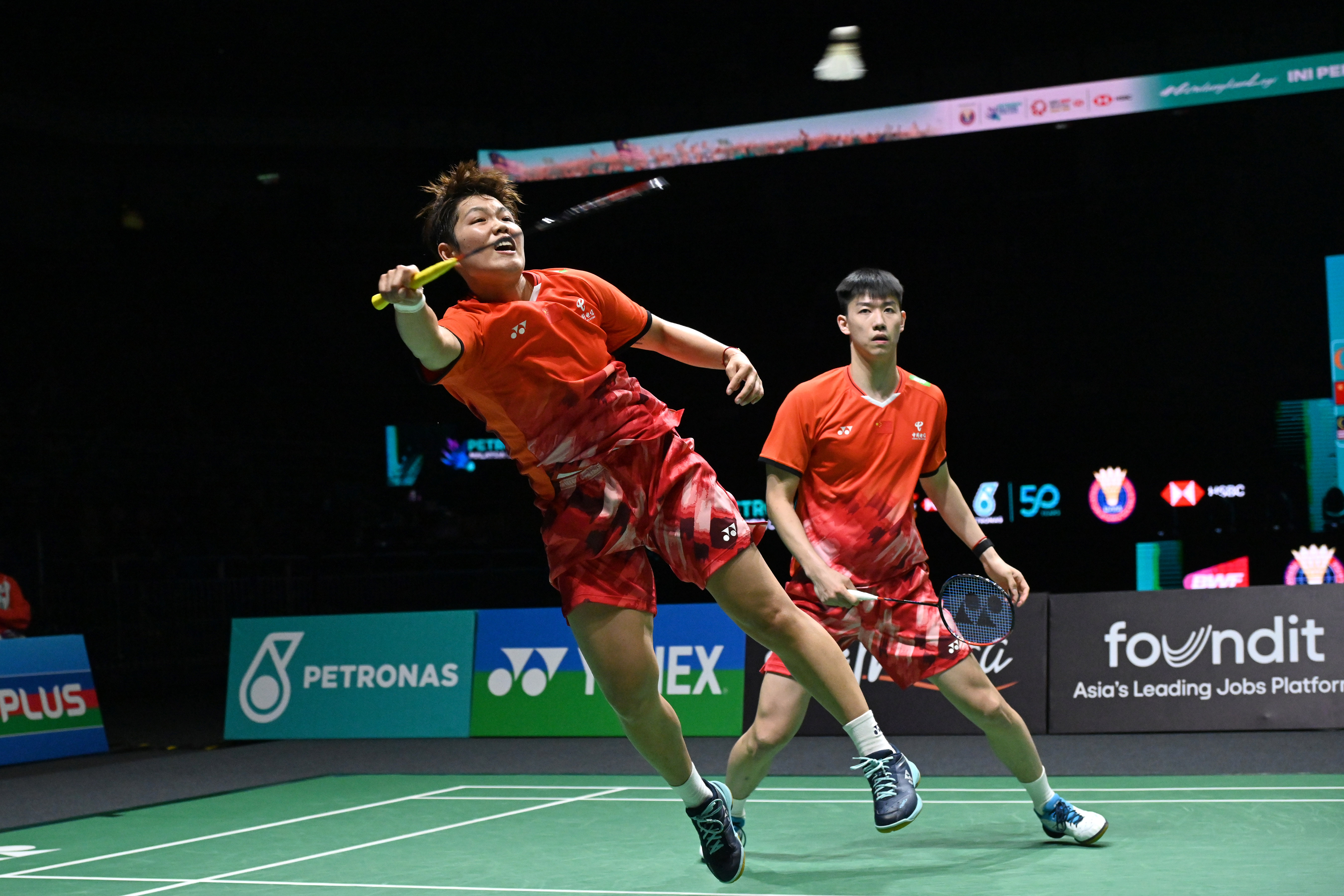 包含法国羽毛球队碾压马来西亚羽毛球队，马琳绝境逆转的词条